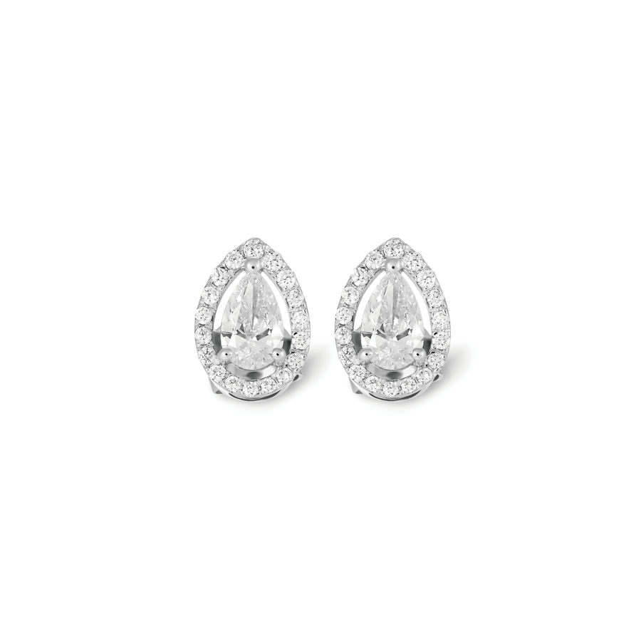 Pear shape Diamond earrings