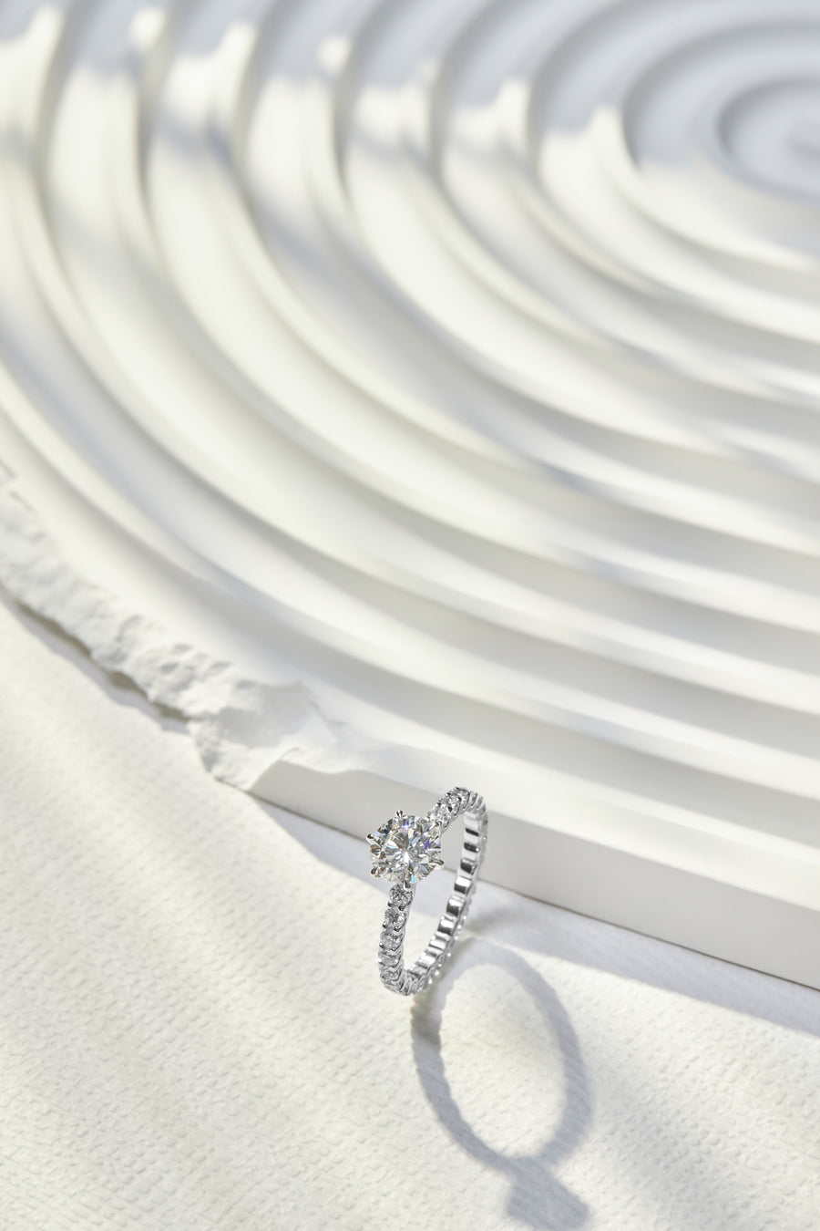 The Classic 1-Carat Eternity Solitaire Ring