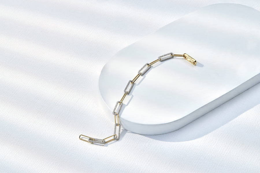 The Two-Tone Diamond Bracelet