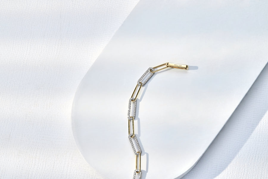 The Two-Tone Diamond Bracelet