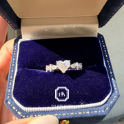 Amora 1ct Heart Diamond Ring