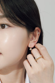 The Classic Six-Prong Diamond Stud Earrings
