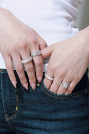The Oval-Cut Eternity Band
