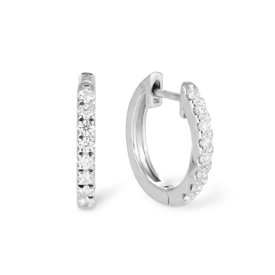 Coco Huggie Diamond Earring