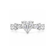 Amora 1ct Heart Diamond Ring