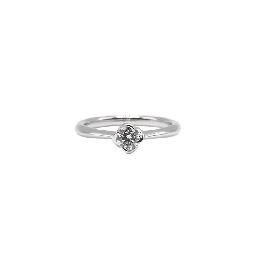 0.50 Flower Diamond Ring