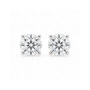 The Classic Four-Prong 1-Carat Diamond Stud Earrings