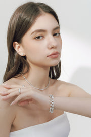 The Mixed Fancy-Cut Diamond Tennis Bracelet