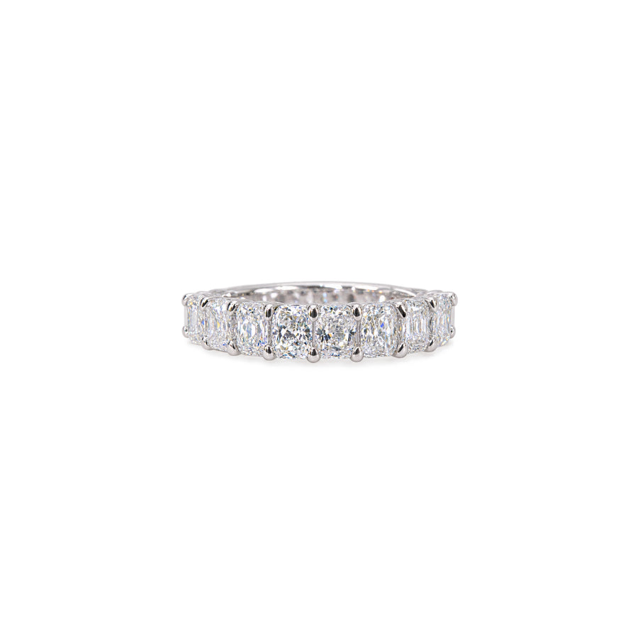 The Radiant-Cut Diamond Eternity Ring