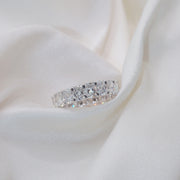 The Radiant-Cut Diamond Eternity Ring