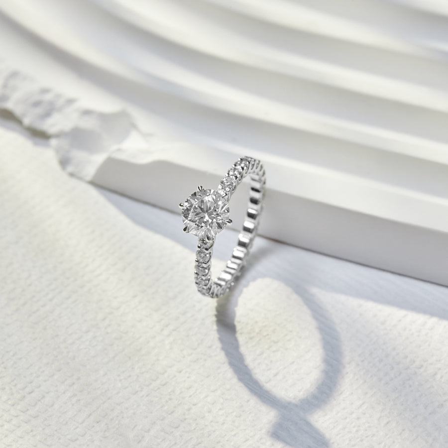 The Classic 1-Carat Eternity Solitaire Ring