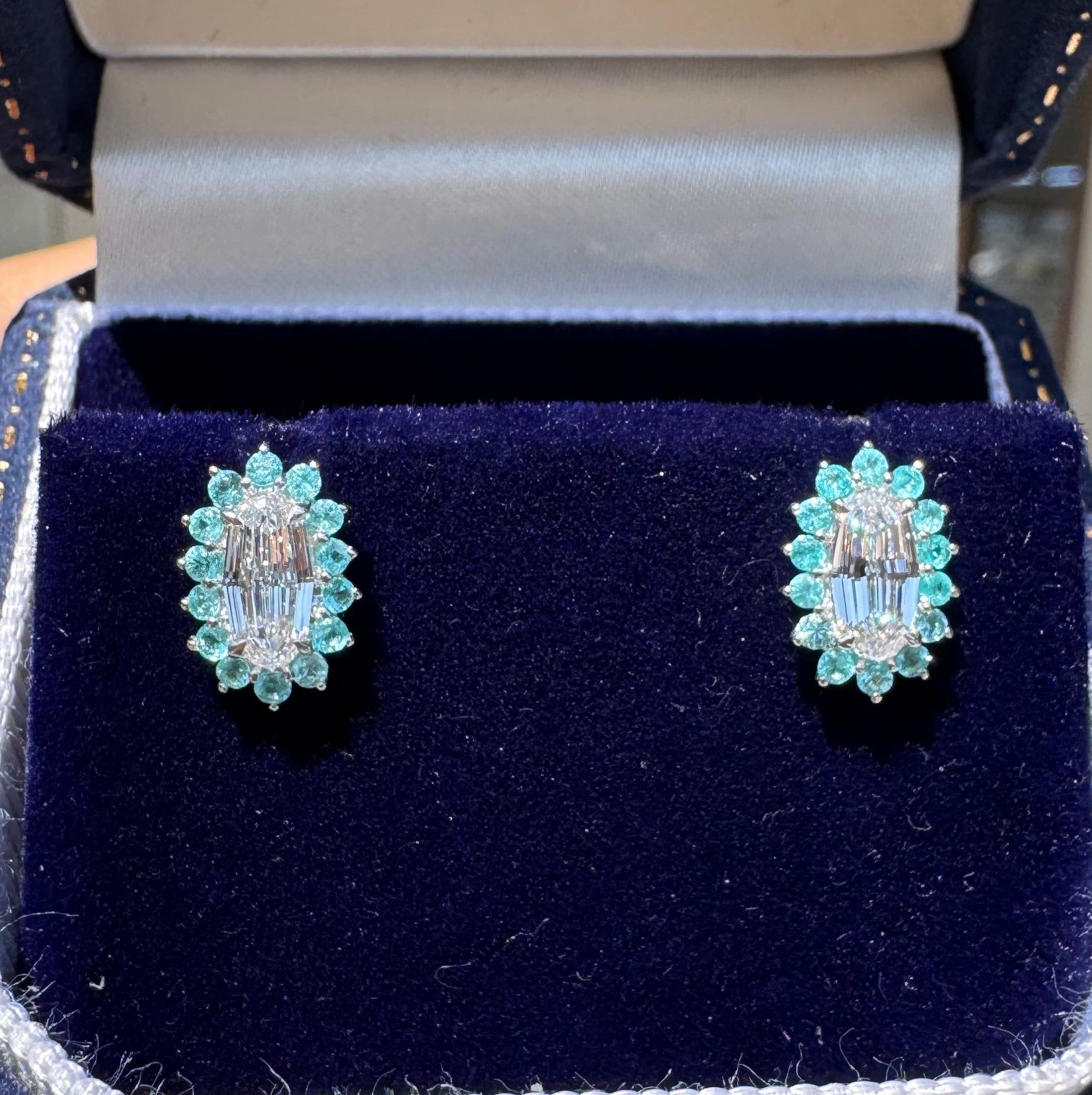 The Thetis Diamond with Paraíba Studs