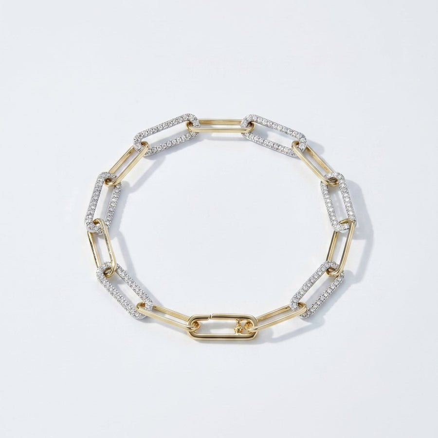 The Two-Tone Diamond Bracelet