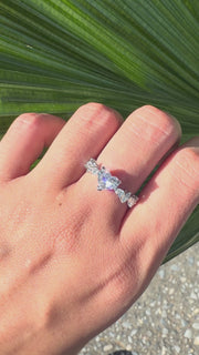 Amora 1ct Heart Diamond Ring